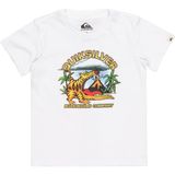 Quiksilver Barking Tiger Boy Erkek Çocuk Beyaz Tişört - 2 Yaş