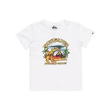 Quiksilver BARKING TIGER BOY Erkek Çocuk Tişört, Beyaz, 2