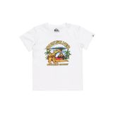 Quiksilver BARKING TIGER BOY Erkek Çocuk Tişört, Beyaz, 4