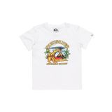 Quiksilver BARKING TIGER BOY Erkek Çocuk Tişört, Beyaz, 6