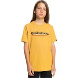 Quiksilver Between The Lines Erkek Çocuk Tişört - Sarı - 14 Yaş