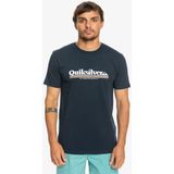 Quiksilver Betweenthelines Erkek Mavi Tişört - Lacivert