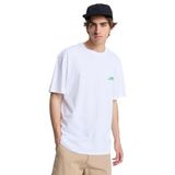 Quiksilver Beyaz Kısa Kollu Tişört EV FADE SPECTRU, L, EQYZT08291, Bright White, Erkek