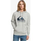 Quiksilver Big Logo Hood Erkek Gri Sweat - Çok Renkli
