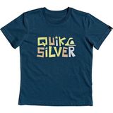 Quiksilver Bigger Picture Boy Erkek Çocuk Mavi Tişört - 2 Yaş