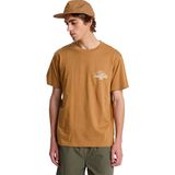 Quiksilver BLISS POINT Turuncu Baskılı Erkek T-Shirt