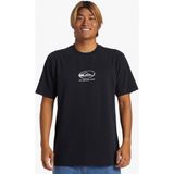 Quiksilver Chrome Logo Stn Erkek Siyah Tişört