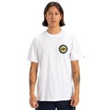 Quiksilver Circle Back SS erkek tişörtü, Beyaz, L