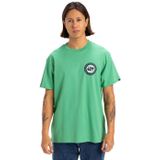 Quiksilver Circle Back SS erkek tişörtü, Yeşil (Green Spruce), M