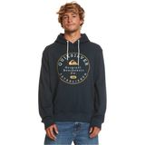Quiksilver Circle Trim Hood Erkek Mavi Sweatshirt - Lacivert