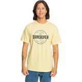 Quiksilver Circle Up Erkek Sarı Tişört