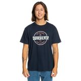 Quiksilver Circle Up Lacivert Erkek T-shirt