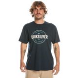 Quiksilver Circle Up Ss erkek bluzu, Deniz Mavisi Blazer., L