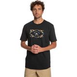 Quiksilver Circledline Erkek Siyah Tişört - XS