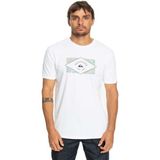 Quiksilver Circledline Erkek Tişört - XS - Beyaz