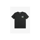 Quiksilver Colour Flow Erkek Siyah Bisiklet Yaka Tişört