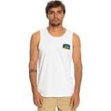 Quiksilver Colourflow Erkek Atlet - Beyaz - XS