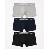 Quiksilver COMFY BOXERS 3 PACK Erkek Boxer Multi S