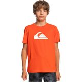 Quiksilver Comp Logo Erkek Çocuk Tişört - Turuncu - 16 Yaş