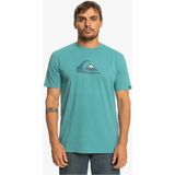 Quiksilver Complogo Tees Erkek T-Shirt - Mavi - XS
