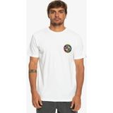 Quiksilver Corebubble Erkek Tişört - Beyaz