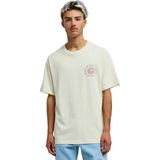 Quiksilver Curve Palm Bej Erkek T-Shirt - XL