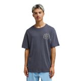 Quiksilver CURVE PALM T-Shirt, L, 5003368671, Gri, Erkek