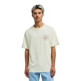 Quiksilver CURVE PALM T-Shirt, M, 5003368690, Bej, Erkek
