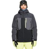Quiksilver Dawson Erkek Siyah Snowboard Ceketi - M - Çok Renkli
