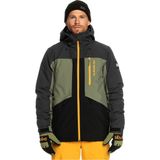Quiksilver Dawson Erkek Siyah Snowboard Ceketi - XS