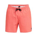 Quiksilver Deniz Şortu Stretch Printed Volley 16", XL, EQYJV04217, Hot Coral, Erkek