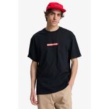 Quiksilver DNA CLICKER TEE Siyah Kısa Kol T-Shirt, L, DNA CLICKER TEE, Siyah-102254819, Erkek