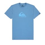 Quiksilver EGYZT08072-BLQ0 Ev Comp Logo Mavi Günlük Stil Erkek T-shirt