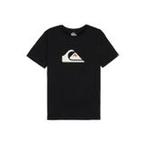 Quiksilver EQBZT04369 Comp Logo Ss Yth Erkek Çocuk Tişört L Siyah
