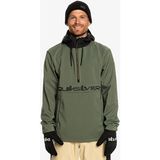 Quiksilver EQYFT04835-GNB0 Live For The Ride Yeşil Erkek Softshell Sweatshirt