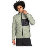 Quiksilver EQYJK04078 Fuse Jacket Mont Erkek Mont - Yeşil - Siyah - XL