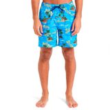 Quiksilver Eqyjv04100 Everyday Straıght Volley Mavi Normal Bel Standart Kalıp Erkek Şort Mayo, Xl