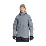 Quiksilver EQYTJ03266-SJE0 Mission Soli JK M SNJT Gri Erkek Outdoor Ceket