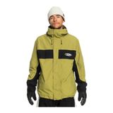 Quiksilver-Eqytj03406 High Altitude Gore-Tex Jk Yeşil Erkek Mont (GLJ0 GREEN OLIVE/M)