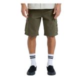 Quiksilver EQYWS03881 CRUCIAL BATTLE CARGO Yeşil Standart Fit Erkek Şort
