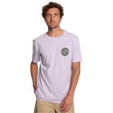 Quiksilver EQYZT07232 COREBUBBLE M TEES Bisiklet Yaka Lila Erkek T-shirt