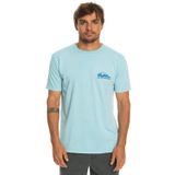 Quiksilver EQYZT07252-BGC0 Pastime Paradise Mavi Bisiklet Yaka Erkek T-shirt