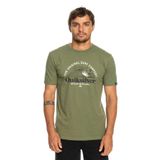 Quiksilver EQYZT07277 Haki Sunsetwave M Tees Erkek T-Shirt