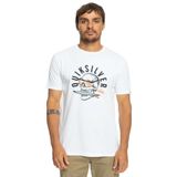 Quiksilver EQYZT07278-WBB0 Qsrockinskull Tees Beyaz Erkek T-shirt