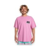 Quiksilver Eqyzt07653 Spin Cycle Ss Pembe Erkek T-shirt