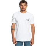 Quiksilver EQYZT07657-10015 MW Mini Logo Beyaz Erkek T-shirt