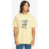 Quiksilver EQYZT07674-10 One Last Surf Ss Beyaz Erkek T-shirt