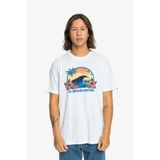 Quiksilver EQYZT07676-10 Beyaz Erkek T-shirt