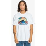 Quiksilver EQYZT07676-10 Riding Today Ss Beyaz Erkek T-shirt