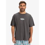 Quiksilver EQYZT08021 GH QS GLOBAL HEAT SS Antrasit Bisiklet Yaka Baskılı Erkek T-Shirt